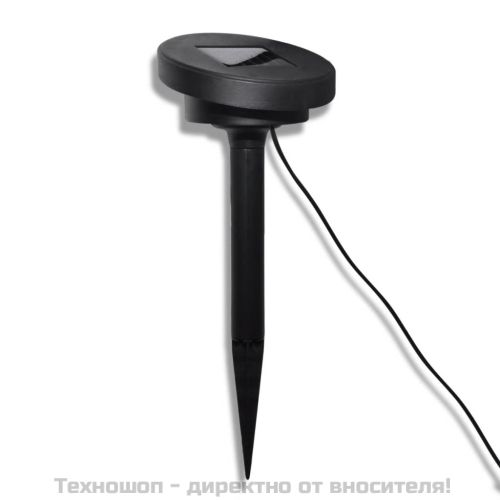 Соларни сферични LED градински лампи с анкери и соларен панел