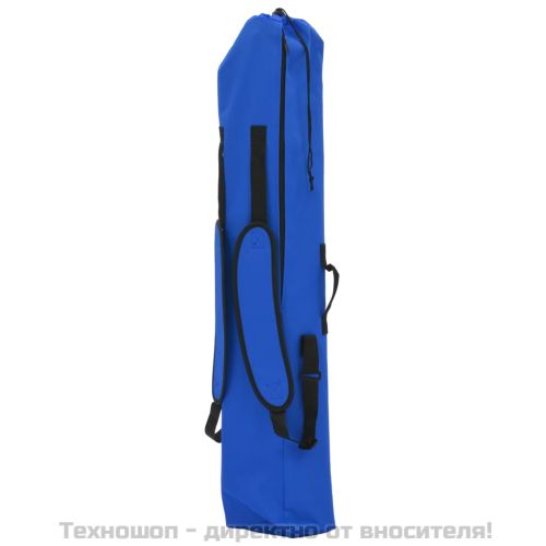 Хамак със сгъваема стойка, син