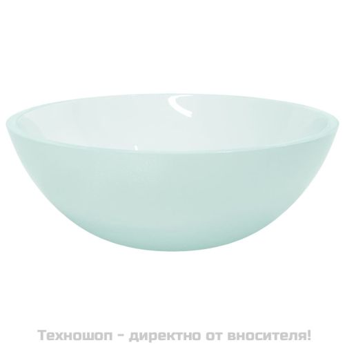 Стъклена мивка, 50x37x14 см, матирана