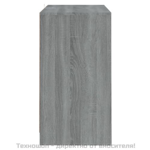 Сайдборд, сив сонома, 70x41x75 см, инженерно дърво