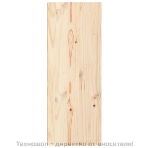 Стенен шкаф, 30x30x80 см, борово дърво масив