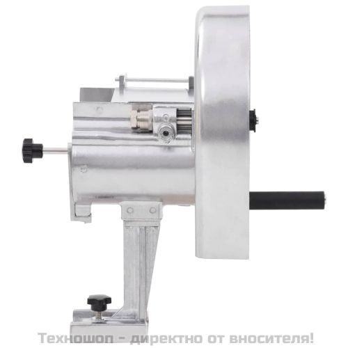 Ръчна резачка за зеленчуци, сребриста, 22x44,5 см, алуминий