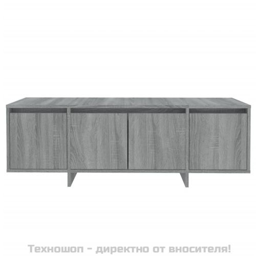 ТB шкаф, сив сонома, 120x30x40,5 см, инженерно дърво