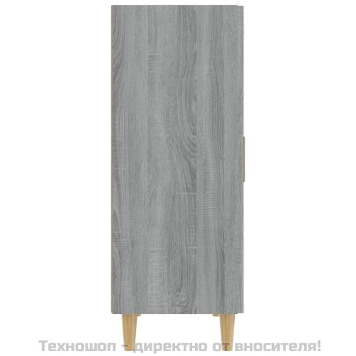 Сайдборд, Сив сонома, 70x34x90 см, инженерно дърво