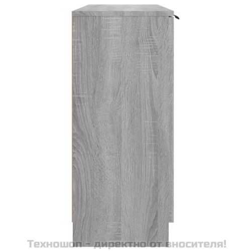 Сайдборд, Сив сонома, 90,5x30x70 см, инженерно дърво