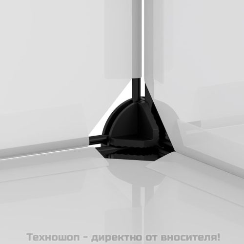 Етажерка за обувки, прозрачна, 84x31,5x93 см, PP