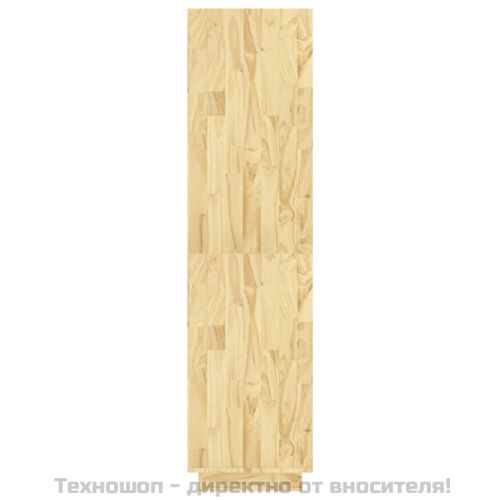 Библиотека/разделител за стая, 80x35x135 см, бор масив