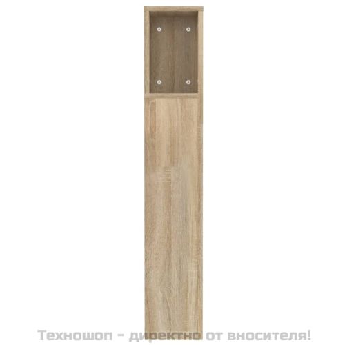 Табла за легло тип шкаф, дъб сонома, 120x18,5x102,5 см