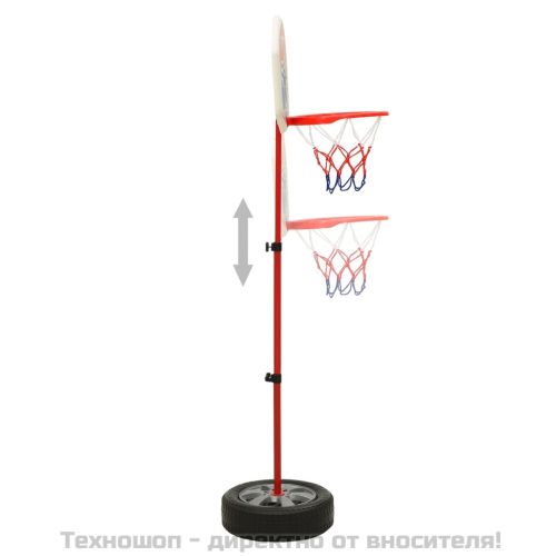 Детски комплект за баскетбол, регулируем, 120 см