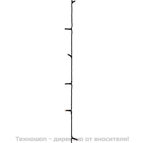 Светещ стринг с 400 LED 40 м 8 светлинни ефекта топло бял
