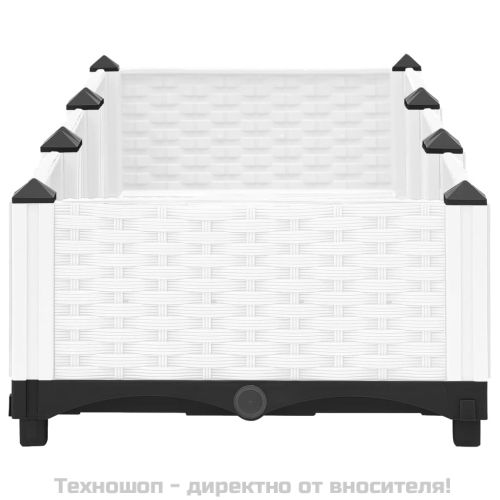 Повдигната леха, 120x40x23 см, полипропилен