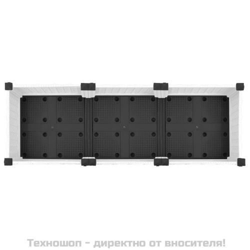 Повдигната леха, 120x40x23 см, полипропилен