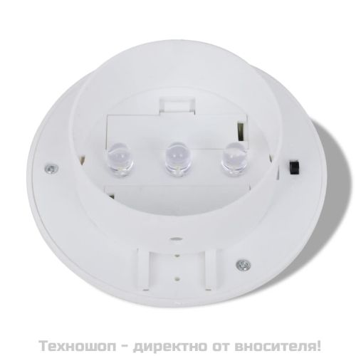 Комплект външни соларни LED лампи за ограда – 6 броя
