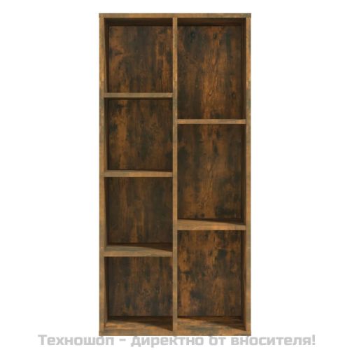 Библиотека, опушен дъб, 50x25x106 см