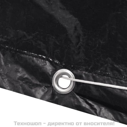 Покривало за градински мебели 8 капси 135 x 135 x 90 см