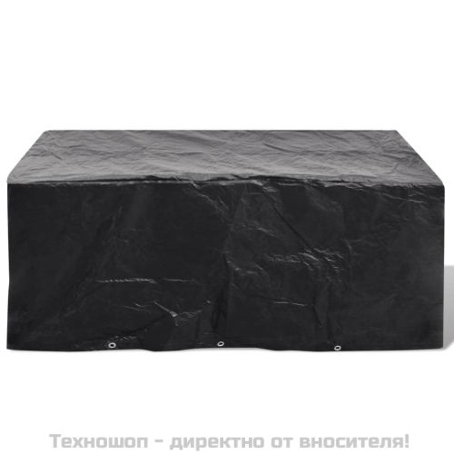 Покривало за градински мебели 8 капси 240 x 140 x 90 см