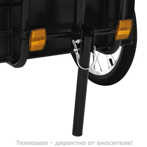 Ремарке/вагон за колело, 155x60x83 см, стомана, синьо