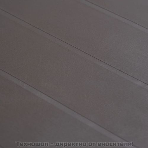 Градинска маса, 150x90x72 см, пластмаса, ратанов вид, кафява