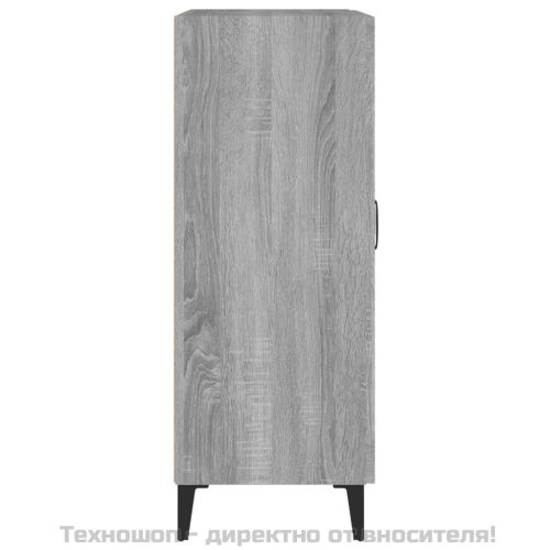 Сайдборд, сив сонома, 69,5x34x90 см, инженерно дърво