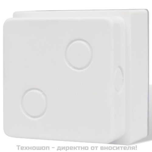 LED осветителни тела за вграждане в земя, 6 бр, 100x100x68 мм