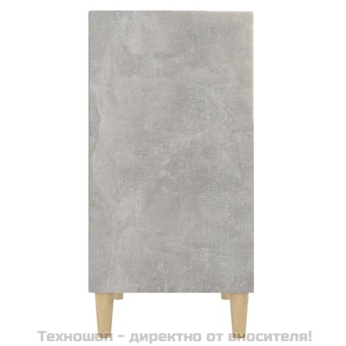 Бюфет, бетонно сив, 57x35x70 см, инженерно дърво