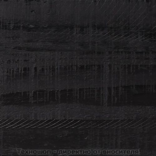 Сайдборд, черен, 110x35x70 см, борова дървесина масив