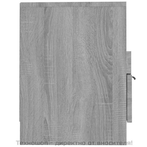 ТB шкаф, сив сонома, 150x33,5x45 см, инженерно дърво