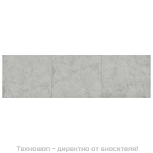 ТВ шкаф, бетонно сив, 140x40x35,5 см, инженерно дърво