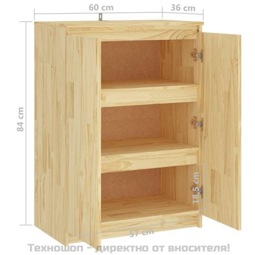 Бюфет, 60x36x84 см, бор масив