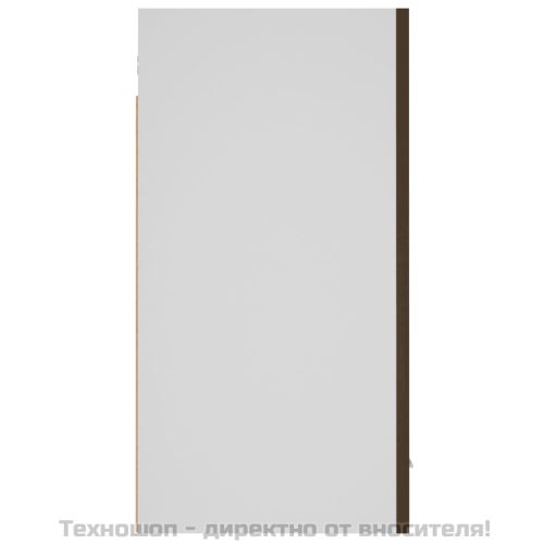 Висящ шкаф "Lyon", кафяв дъб, 60x31x60 см, инженерно дърво