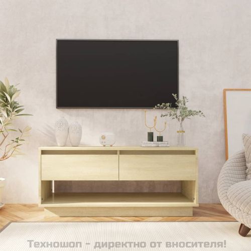 ТB шкаф, сонома дъб, 102x41x44 см, инженерно дърво