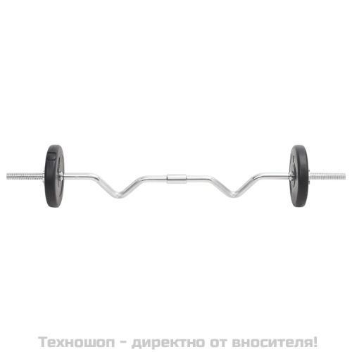 Комплект щанги и дъмбели 30 кг