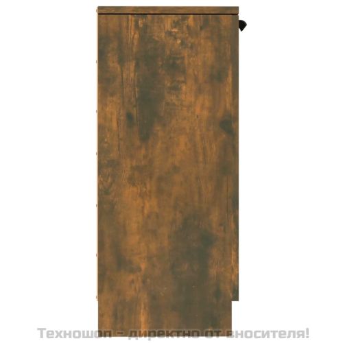 Сайдборди, 2 бр, опушен дъб, 30x30x70 см, инженерно дърво