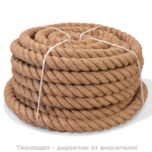 Въже, 100% юта, 14 мм, 100 м