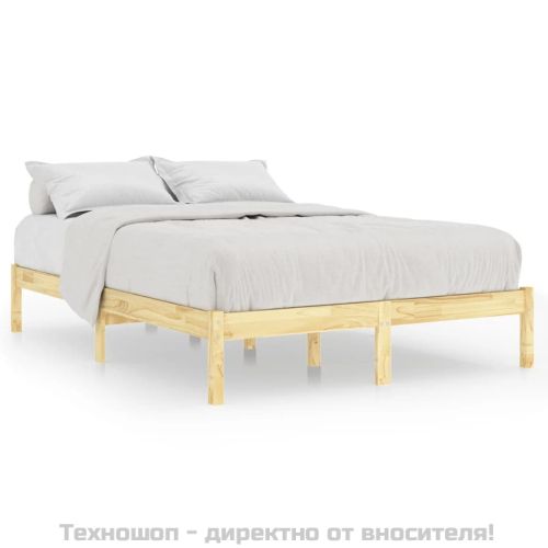 Рамка за легло, масивен бор, 120х200 см