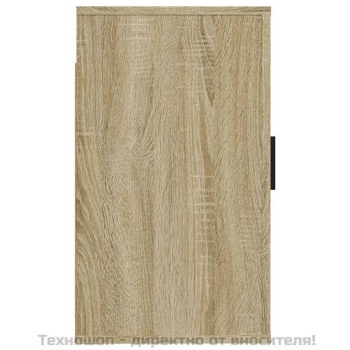 ТВ шкафове със стенен монтаж, 2 бр, сонома дъб, 40x34,5x60 см