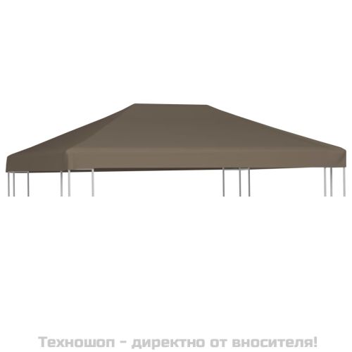 Покрив за шатра, 310 г/м², 3x3 м, таупе