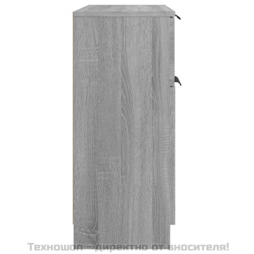 Сайдборд, сив сонома, 60x30x70 см, инженерно дърво