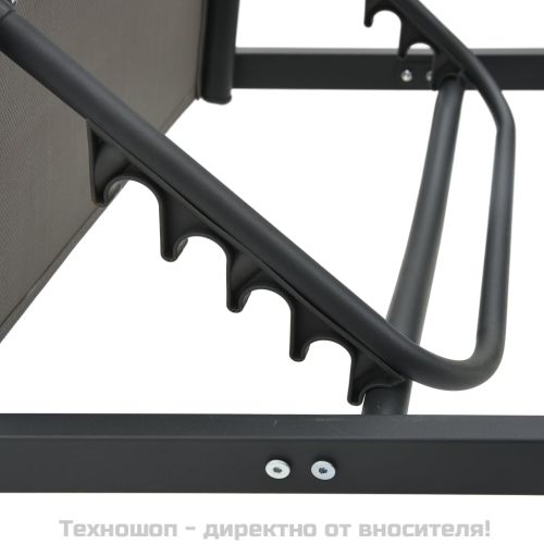 Шезлонг, алуминий и textilene