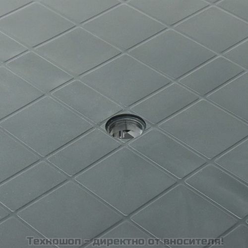 Градинска маса, зелена, 80x75x72 см, пластмаса