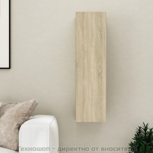 ТВ шкаф, дъб сонома, 30,5x30x110 см, инженерно дърво