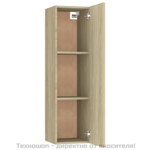 ТВ шкаф, дъб сонома, 30,5x30x110 см, инженерно дърво