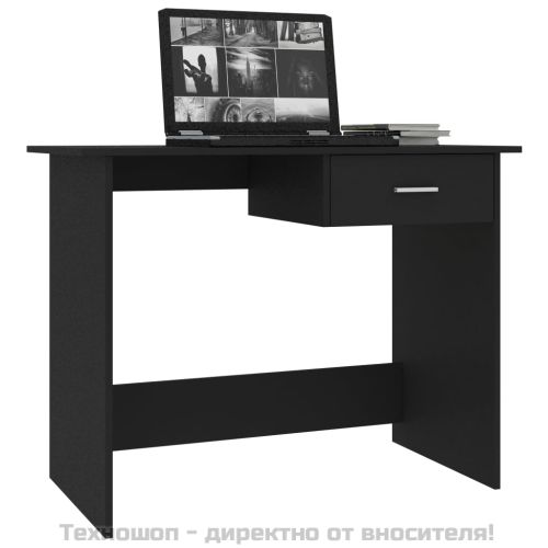 Бюро, черно, 100x50x76 см, ПДЧ