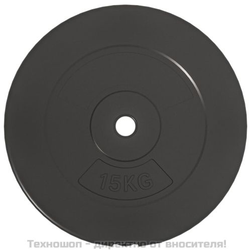 Плочи за тежести, 2 бр, 30 кг, цимент