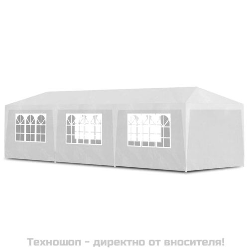 Парти шатра, 3х9 м, бяла