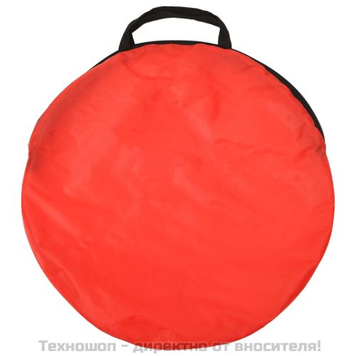 Детска палатка за игра, многоцветна, 190x264x90 см