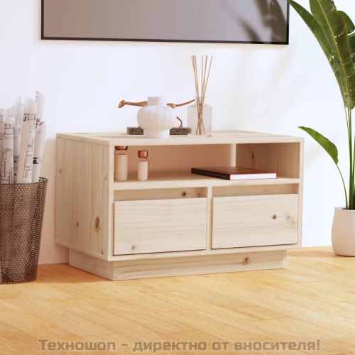 ТВ шкаф, 60x35x37 см, бор масив