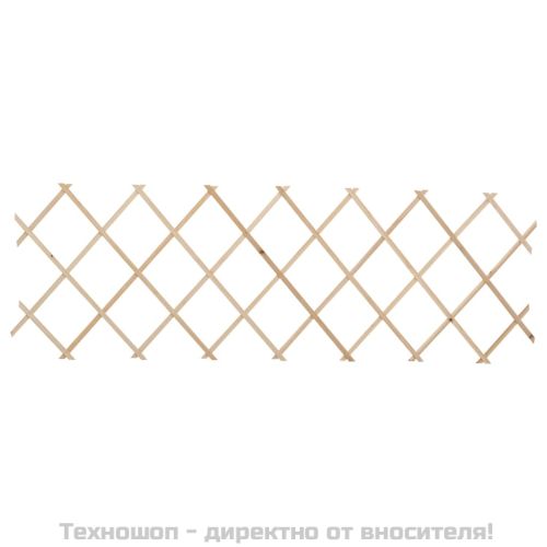 Огради хармоника, 5 бр, чамова дървесина, 180x60 см