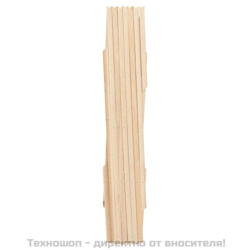 Огради хармоника, 5 бр, чамова дървесина, 180x60 см