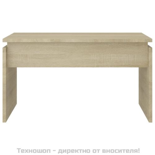 Маса за кафе, дъб сонома, 68x50x38 см, инженерно дърво